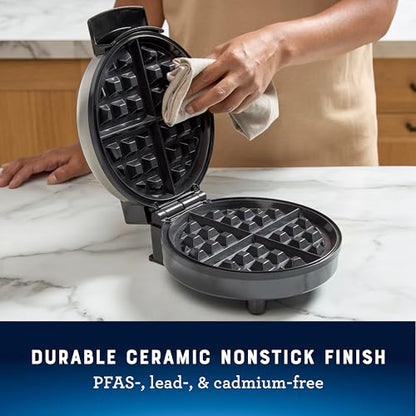 Oster Nonstick Belgian Waffle Maker, Nonstick Ceramic Waffle Iron