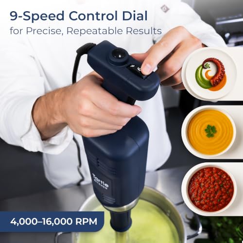 TK Commercial Immersion Blender 600W Heavy Duty for Restaurants Gen2-16"