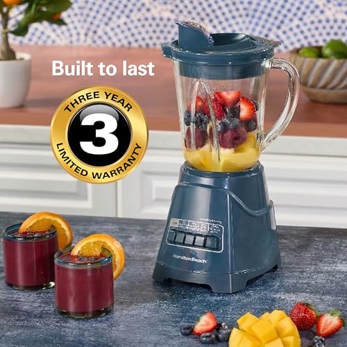 Hamilton Beach Power Elite Blender For Smoothies With Wave Action System