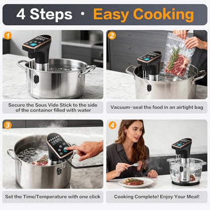1300W Sous Vide Precision Cooker