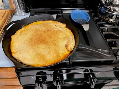 15" Seasoned Cast Iron Skillet