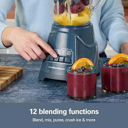 Hamilton Beach Power Elite Blender For Smoothies With Wave Action System