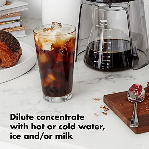 OXO Good Grips Cold Brew Coffee Maker 32 oz, Iced Coffee Maker with Carafe, Brews Cold Brew Concentrate
