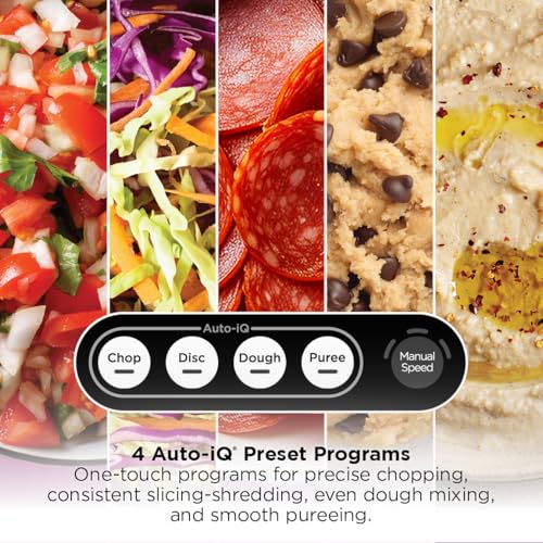 Ninja PrecisionPro Food Processor & Dough Mixer, 1000PW, 9-Cup, BZ601