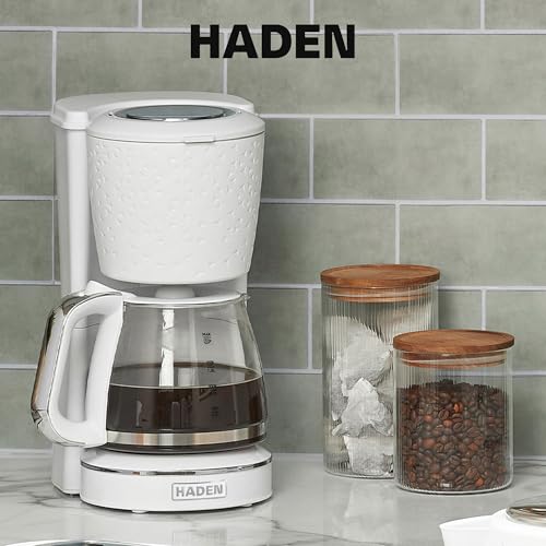 HADEN Starbeck Coffee Machine, 10 Cup Automatic Drip Coffee Maker