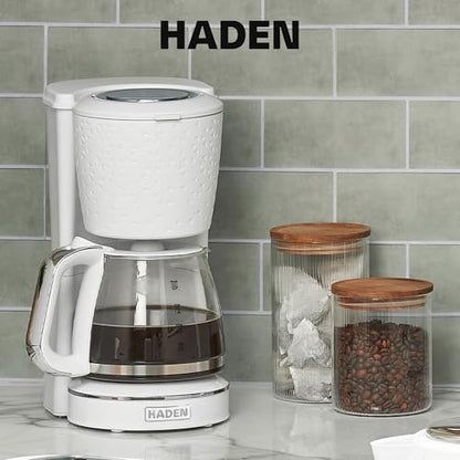HADEN Starbeck Coffee Machine, 10 Cup Automatic Drip Coffee Maker