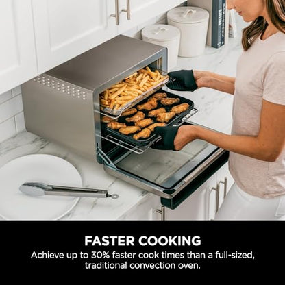 Ninja-DT200-Foodi-8-in-1-XL Pro Air Fry Oven Large Countertop Convection Oven (Renewed)