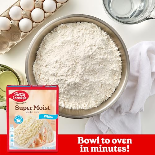 Betty Crocker Favorites Super Moist White Cake Mix, 14.25 oz