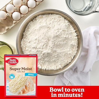 Betty Crocker Favorites Super Moist White Cake Mix, 14.25 oz