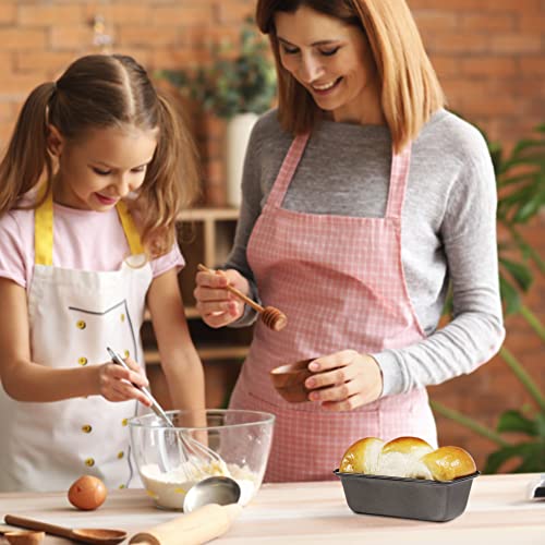 Tiawudi 6 Pack Mini Loaf Pans, Non-Stick Baking Bread Pan, Carbon Steel Bakeware