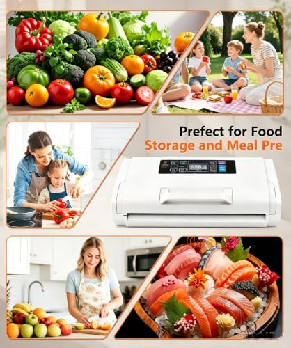 95KPa 10-in-1 Commercial Vacuum Sealer Double Heat Seal Device