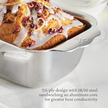 Hestan Provisions OvenBond 7-Piece Gourmet Essentials Trii-Ply Stainless Steel Set