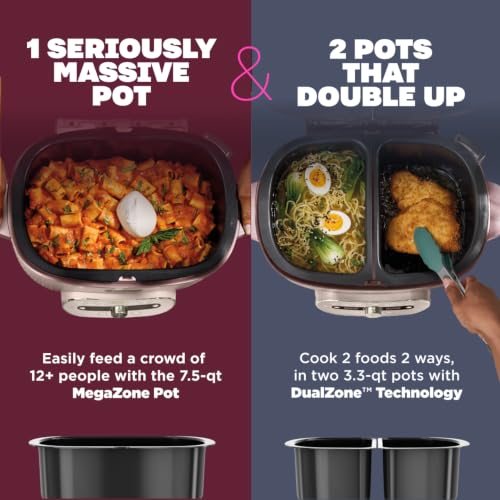Ninja® MultiPot™ XL 12-in-1 Multicooker, Cyberspace, MZ1001BL1