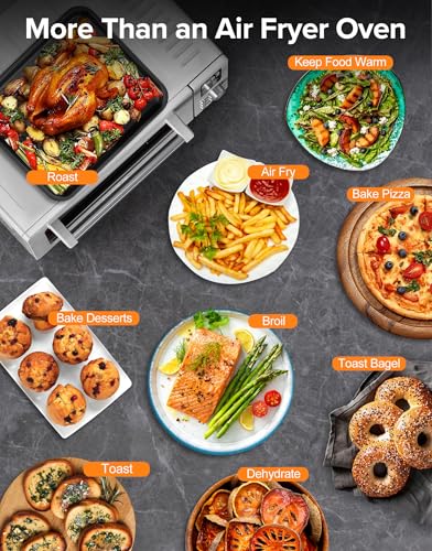 Nuwave Bravo Pro Smart Air Fryer Toaster Oven Countertop Combo