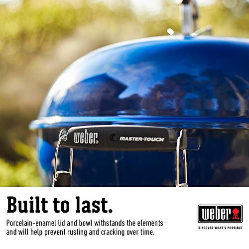 Weber® Master-Touch Charcoal Grill, 22-Inch, Deep Ocean Blue