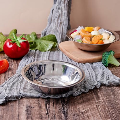 Tioncy 30 Pack Small Mixing Bowls, 3/4 Quart Stainless Steel Prep Bowl for Sauces, Snacks, Side Salads, 6.3 Inch Cooking Baking Bowls Set with Flat Base, Dishwasher Safe