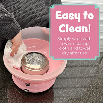 Cotton Candy Express BB1000-S Cotton Candy Machine, Easy To Use and Clean Nostalgia and Fun Comes with Instruction Manual and Tip Card,Teal