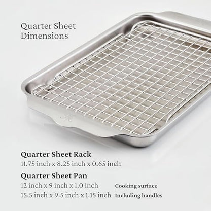 Hestan Provisions OvenBond 7-Piece Gourmet Essentials Trii-Ply Stainless Steel Set