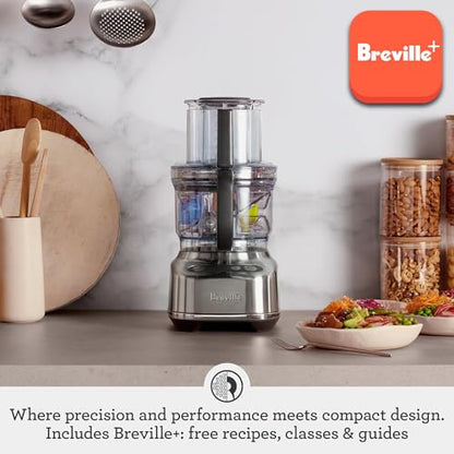 Breville BFP638 Paradice 9 Cup Food Processor and Dicer, Small, Damson Blue