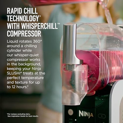Ninja SLUSHi Professional Drink Maker, 7+ Servings, Black, FS301