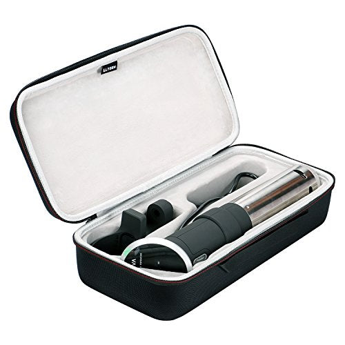 LTGEM Case Compatible with Anova Culinary Sous Vide Precision Cooker 3.0/2.0 / Nano 2.0, Black+Gray(Case Only)