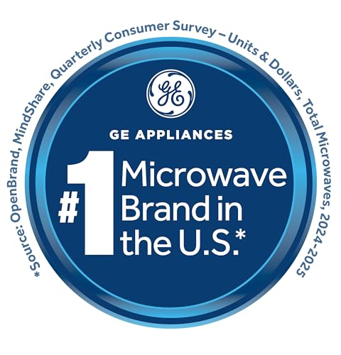 GE 30" Over-the-Range Microwave, 1.6 Cu. Ft., 1000 Watts, 300 CFM Hood Vent, LED Lighting, Auto Defrost, Easy Mount Install, Stainless Steel, JVM3160RFSS