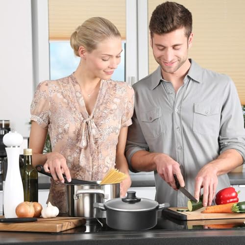 Noxton Induction Cooktop 4 Burners, 24 Inch Induction Stove Slide Control