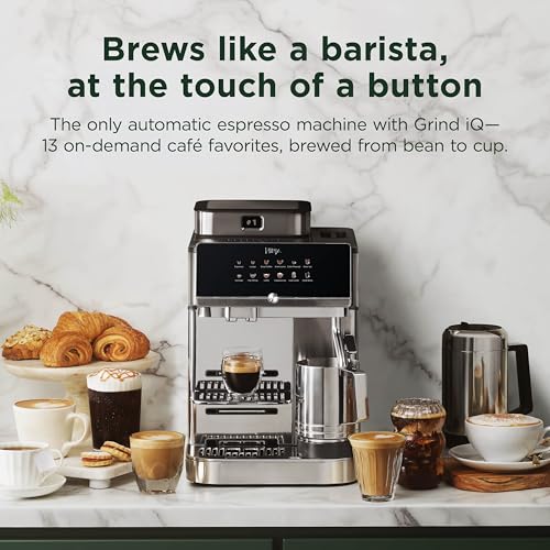 Ninja AutoBarista Pro Fully Automatic Espresso, 13 Drink Options, AE1051