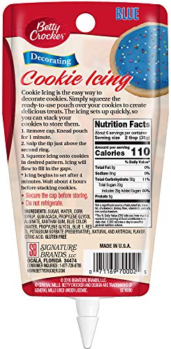 Betty Crocker Cookie Icing, Blue, 7 oz
