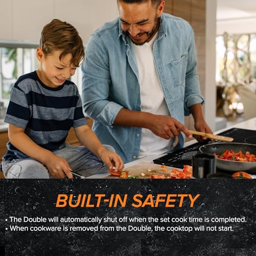 Nuwave Double Pro Cooktop Induction Countertop Burner, Portable, 50°F-575°F
