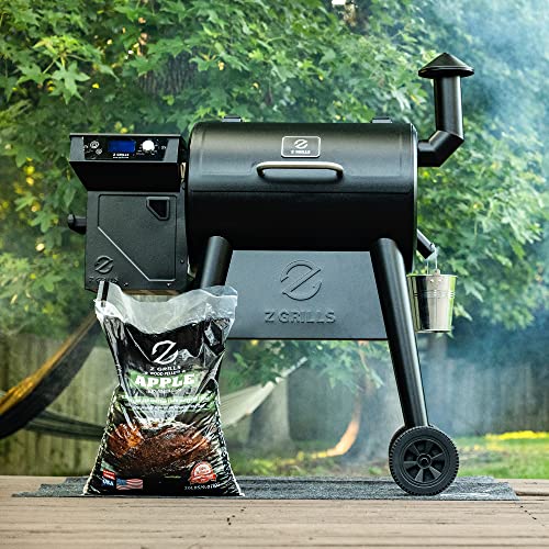 Z GRILLS Wood Pellets for Smoker Grill and BBQ, 100% All-Natural Hardwood Apple Pellet, 20lbs