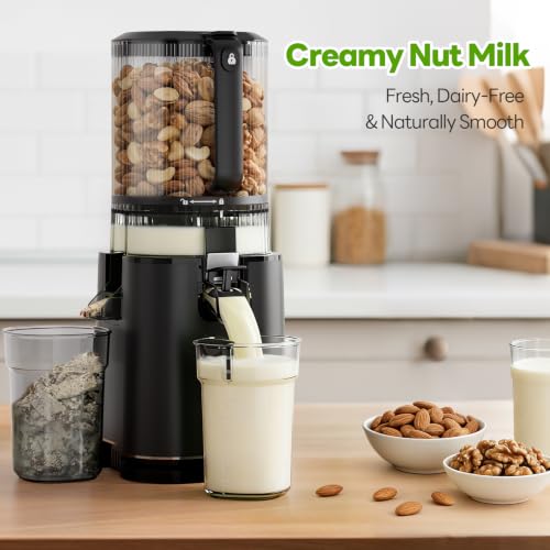 ECOSELF 3-in-1 Juicer Machines, 6.0" Wide Mouth Hopper, Easy to Clean