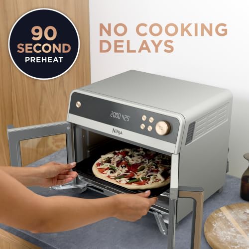 Ninja French Door Premier Air Fry Oven, Amazon Exclusive Bone & Champagne