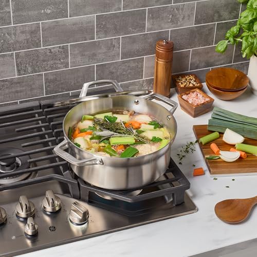 ZWILLING Motion Stainless Steel 5-qt Stainless Steel Dutch Oven with Lid