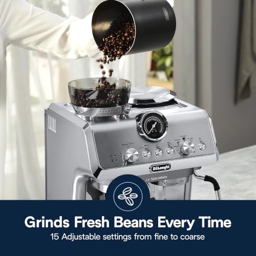 De'Longhi La Specialista Arte Evo Espresso Machine with Coffee Grinder