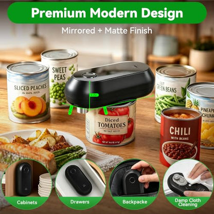 YitaiElite Electric Can Opener, Automatic Smooth Edge for Kitchen Seniors