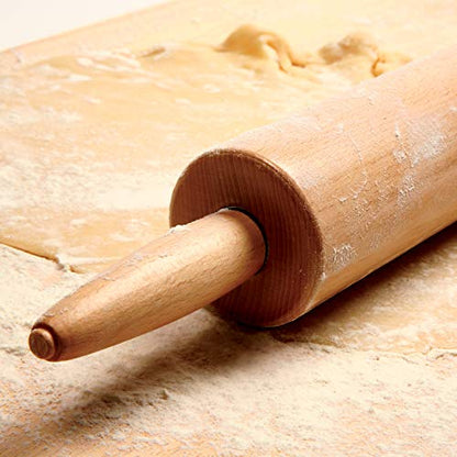 Norpro 10-Inch Wooden Rolling Pin