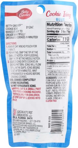 Betty Crocker Cookie Icing, Blue, 7 oz