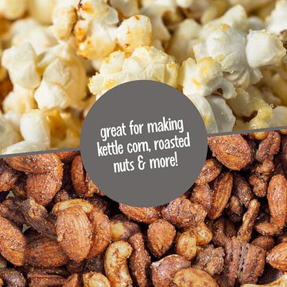 Nostalgia Electric Stirring Popcorn Maker – 2 Qt Capacity – Large Dual-Purpose Lid & Serving Bowl – Great for Gifts, Movie Nights, & Snacks – Aqua