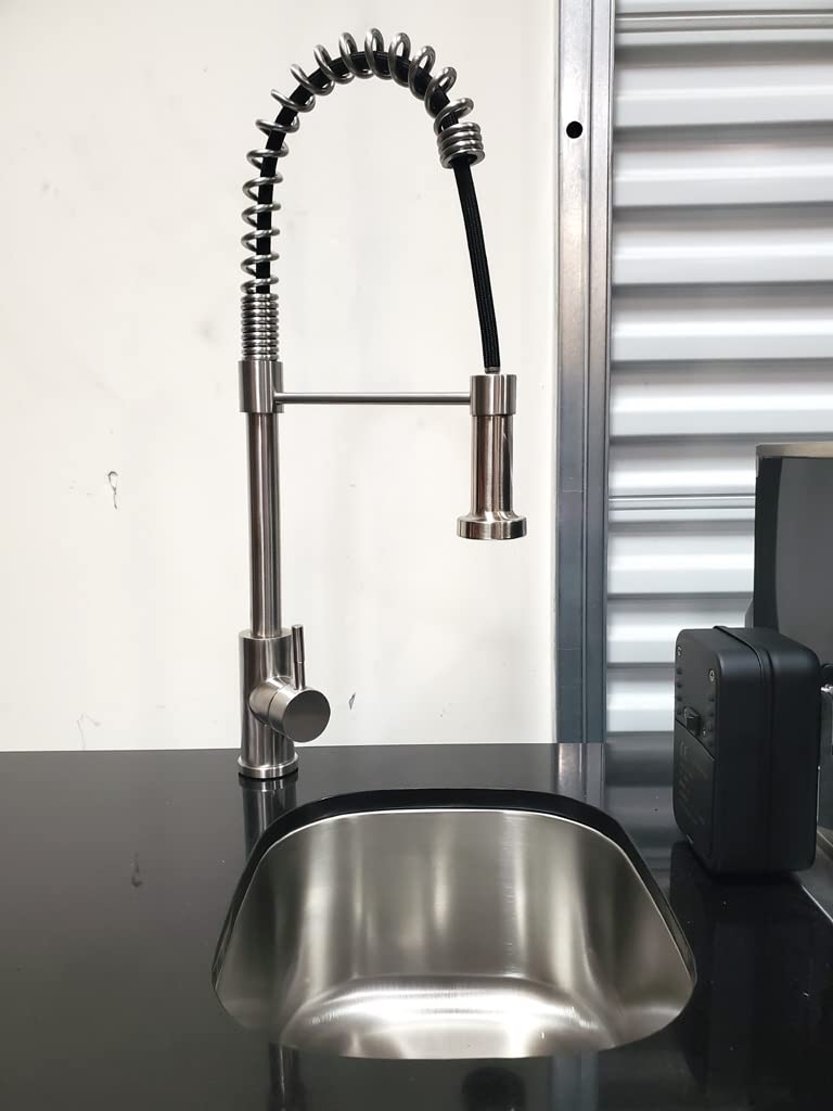 3 Piece Pizza Oven + Black Stainless Steel 6 Burner Black Marble Top Modular Island BBQ Outdoor Electric Propane Grill Kitchen with Fridge, Sink, Side Burner, LED Lights on Knobs, and Grill Cover