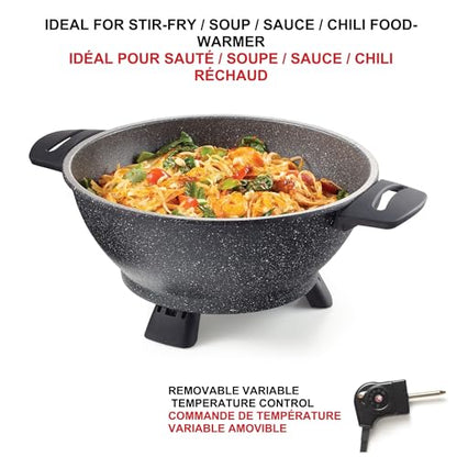 Starfrit The Rock Electric Multi Pot, 4.5L, 1500W, Rock.Tec Non-Stick