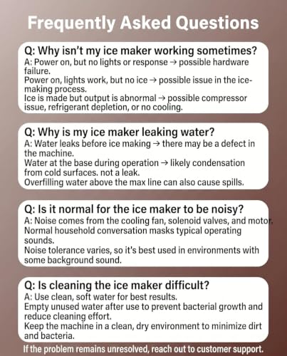 Silonn Ice Maker Countertop, 8 Cubes in 6 Mins, 26.5lbs/24H, Self-Cleaning