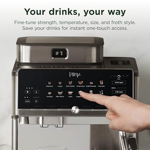 Ninja AutoBarista Pro Fully Automatic Espresso, 13 Drink Options, AE1051