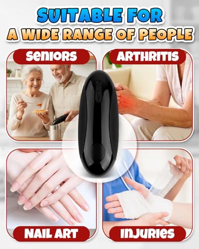 Electric Can Opener, One-Touch Automatic Can Opener, Hands Free Can Opener for Seniors with Arthritis, Rechargeable Cordless Can Opener Side-Cut, Safety Smooth Edge, Fits Most Cans