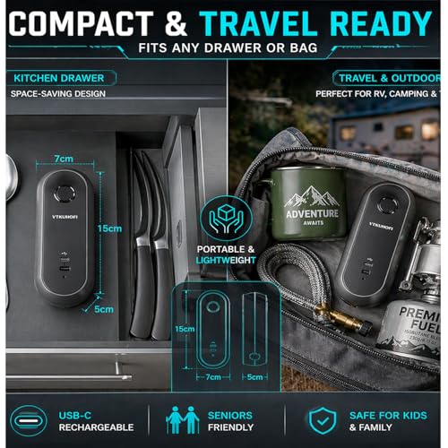 Rechargeable Electric Can Opener, Handsfree Automatic Can Opener Electric, Side Cut Smooth Edge, Magnet Lid Lifter, Stainless Steel Professional-Grade Blade, for Elderly and Arthritic Users