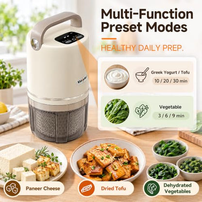 Vinlyto Auto Greek Yogurt Maker for Thick Cheese Yogurt & Homemade Tofu