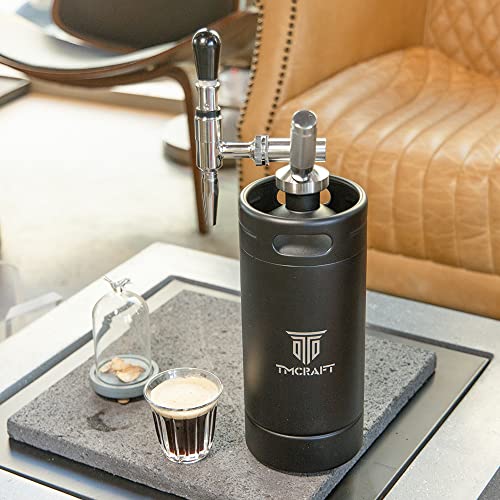 TMCRAFT 128oz Nitro Cold Brew Coffee Maker with Stout Creamer Faucet