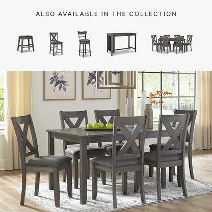 Signature Design by Ashley Caitbrook 7-Piece Dining Set, Gray Wash