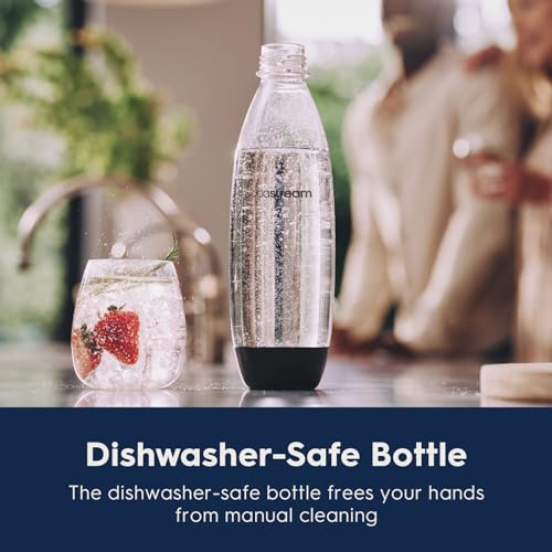 SodaStream Gaia Sparkling Water Maker Kit, Black