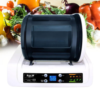 Lakenbroade Commercial Vacuum Tumbler Marinating Machine for Meat&Vegetable,Large Capacity Pickling Barrel & 0-10h Timer Setting,Meat Tumbler Marinator,for Beef Pork Mutton